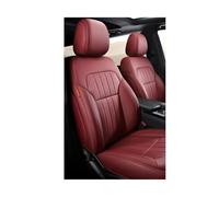 SIFUSM Auto Seat Covers Set For Volvo For Xc90 Xc40 For Xc60 C30 C70 For S60 S80 V40 For V60 Auto Accessories Custom Genuine Leather Car Seat Covers(5 seats wine red)
