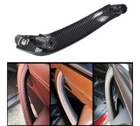 SIFUSM Car Door Handle for BMW for X3 for X4 for F25 for F26 2010 2011 2012 2013 2014 2015 2016 2017 Car Inner Door Interior Door Handle Pull ABS Trim Interior Door Handle(CF-Right-Front)