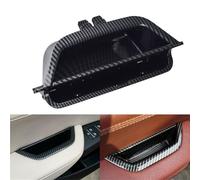 SIFUSM Car Door Handle for BMW for X3 for X4 for F25 for F26 2010 2011 2012 2013 2014 2015 2016 2017 Car Inner Door Interior Door Handle Pull ABS Trim Interior Door Handle(Carbon Fiber)