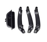 SIFUSM Car Door Handle for BMW for X3 for X4 for F25 for F26 2010 2011 2012 2013 2014 2015 2016 2017 Car Inner Door Interior Door Handle Pull ABS Trim Interior Door Handle(CF-4Pcs)