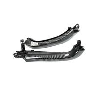 SIFUSM Car Door Handle for BMW for X3 for X4 for G01 for G02 2018 2019 2020 2021 2022 2023 Car ABS Carbon Fiber Interior Door Handle Decorative Cover Interior Door Handle