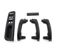 SIFUSM Car Door Handle for VW for Bora for Golf 4 for MK4 for Jetta 1999 2000 2001 2002 2003 2004 LHD Carbon Fiber Front Rear Left Right Door Handle Set Replacement Interior Door Handle(Black 8pcs)