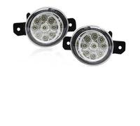 SIFUSM Work Lights Fog Lamps Car Front Bumper Daytime Running Lights DRL For Nissan For X-Trail For Altima For Sylphy For Almera For QASHQAI For March For Pathfinder 12V(LED White A)