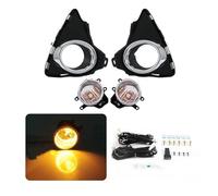 SIFUSM Work Lights Fog Lamps For Toyota For Auris 2014 2015 LED Front Bumper Lamp Fog Lights Headlight Kit Cover Grill Bezel Waterproof Auto Car Accessories 12V(Led Yellow)