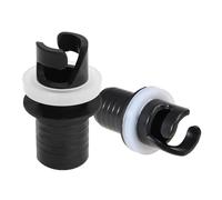 SIGANDG 2PCS Boat Foot Pump Hose Adapter, H-R Valve Kayak Adapter, Inflatable Boat Valves Hose Adapter Connector, Inflatable Kayak Pump Hose Adapter Plastic Air Valve Adapter