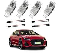 SIGANDG Car Door Projector Lights,LED Car Door Interior Light,LED Light Logo Welcome Light Compatible for A2 A3 A4 A5 A6 A7 A8 S3 S4 S5 S6 S8 RS4 RS6 R8 Q5 Q7 TT Roadster(4 PCS).