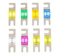 SIGANDG Mini ANL Fuse 20A, 30A, 40A, 60A, 80A, 100A, 120A, 150A for Car Marine Audio Video System Electronics Fuse(8 pieces)