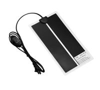 SIGANDG Reptile Heating Mat Pets Heating Pad adjustable temperature Removable Terrarium Heat Mats Suitable for lizards, turtles, scorpions, geckos and other amphibians(7W 14 * 28 cm)