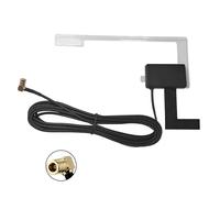SIGANDG SMB DAB+ Radio Aerial Antenna with 3M Cable & Windshield Mount - Compatible with Pioneer/Clarion/JVC/Kenwood/Alpine