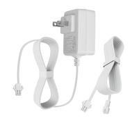 SigeIy 13.3V Charger Compatible with Somfy Sonesse Wirefree Plug-in Charger 9020672 for Sonesse ST30 & R28 Motors - 8-Hour Charge, Extended Reach Cable 9020672