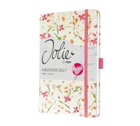Sigel 2027 Jolie Weekly Planner A5 Hard Cover Bloom Pink