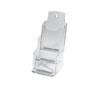 SIGEL Acrylic Tabletop brochure Holder 13 x 29 cm