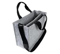 SIGEL BA408 Desk-Sharing Bag Classic M - Synthetic Felt - Light Grey - 36 x 28 x 15 cm