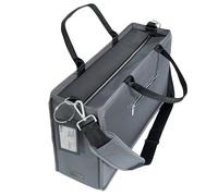 Sigel BA413 Desk-Sharing Bag Premium L - recycled polyethylene (RPET) - dark grey - 50 x 28 x 15 cm