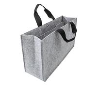 SIGEL BA431 Desk-Sharing Bag Basic L - Synthetic Felt - Light Grey - 50 x 28 x 15 cm