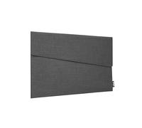 SIGEL BA501 Soft Laptop Sleeve S - Recycled Polyethylene (RPET), Synthetic Felt - Dark Grey - 35 x 25 x 1 cm
