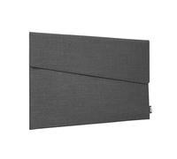 SIGEL BA503 Soft Laptop Sleeve M - Recycled Polyethylene (RPET), Synthetic Felt - Dark Grey - 40.5 x 28 x 1 cm