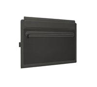 SIGEL BA510 Laptop-Case S - Schutzhülle & Laptopständer für Laptops bis 14 Zoll - PU & Glasfaser, Schwarz - 34 x 25 x 2,5 cm - Notebook-Tasche für MacBook, Ultrabook, Reise & Home-Office