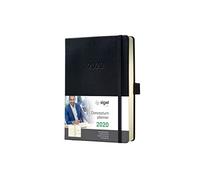 SIGEL C2013 Weekly diary 2020, approx. A6, black, hadcover - Conceptum,Approx. A6 (10, 8 x 15.1 cm)