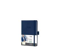 SIGEL C2063 Weekly diary 2020, approx. A6, hardcover, dark blue - Conceptum
