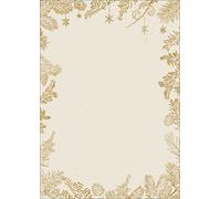 SIGEL Christmas Design Paper A4 | DP422, “Golden Christmas” design, 90 gsm, 100 sheets