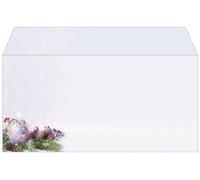 SIGEL Christmas envelopes 22 x 11 cm | DU443, “Charmful Christmas” design, gummed, pack of 25