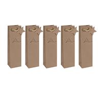 SIGEL Christmas Gift Bag 10 x 35 cm - Pack of 5