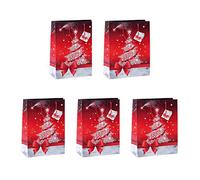 SIGEL Christmas Gift Bag 17 x 23 cm - Pack of 5