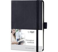 Sigel CO131 CONCEPTUM Notebook Squared Black 97 Sheets A6