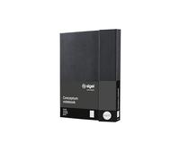 SIGEL CO161 Premium Notebook squaRed, A5, hardcover, Black - Conceptum