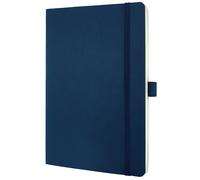 SIGEL CO327 Premium Notebook lined, A5, softcover, Blue - Conceptum blue lined