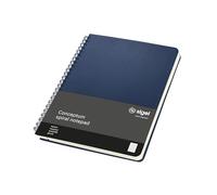 Sigel CO826 Spiral notepad Conceptum - A5 - squared - dark blue - hardcover - 160 p. - PEFC-certified