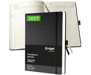SIGEL Conceptum 2027 Business Diary A4+ Hard Cover