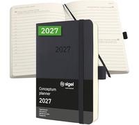 SIGEL Conceptum 2027 Daily Diary A6 Soft Cover