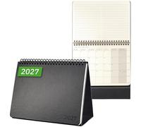 SIGEL Conceptum 2027 Desk Calendar Approx. A5 Landscape Hard Cover