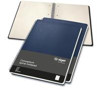 SIGEL Conceptum A4 Spiral Hardcover Notepad - Pack of 3
