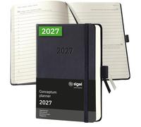 SIGEL Conceptum 2027 Daily Diary A6 Hard Cover