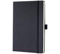 SIGEL CO701 Weekly planner, undated, in English, A5, hardcover, Black - Conceptum