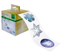 Sigel CS113 Christmas Stickers on a Roll Stars & Happy Holidays