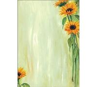 Sigel Writing Paper DP694 "Sunflower" – A4, 90 gsm, 100 sheets