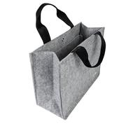 SIGEL BA430 Desk-Sharing Bag Basic M - Synthetic Felt - Light Grey - 36 x 28 x 15 cm