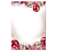 Sigel Frozen Christmas Paper A4 90 gsm Pink, Red 100 Sheets