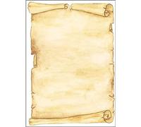 SIGEL DP235 Motiv-Papier "Pergament" Briefpapier 90 g DIN A4, 50 Blatt, aus nach