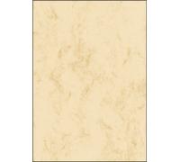 SIGEL DP397 Marbled Writing Paper, A4, 200 gsm double sided, Beige, 50 sheets 50