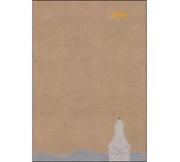 SIGEL DP411 Christmas writing paper "Polar bear with shooting star", craft paper, 100 gsm, A4, 25 sheets