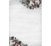 SIGEL DP416 Christmas Motif Papers "Scandinavian Christmas", 90 gsm, A4, 100 she