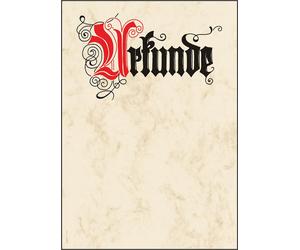 SIGEL DP548 Blank Certificate Calligraphy 185 g DIN A4 12 Sheets