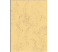 SIGEL DP553 Marbled Writing Paper, A4, 200 gsm double sided, sand brown, 50 sheets