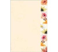 Sigel Writing Paper Flowerstyle A4 90 gsm 50 Sheets