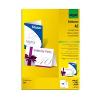 SIGEL DP910 Greeting Cards, A4 (A4) , 50 sheets equal to 50 Pieces 14,8 x 21 cm